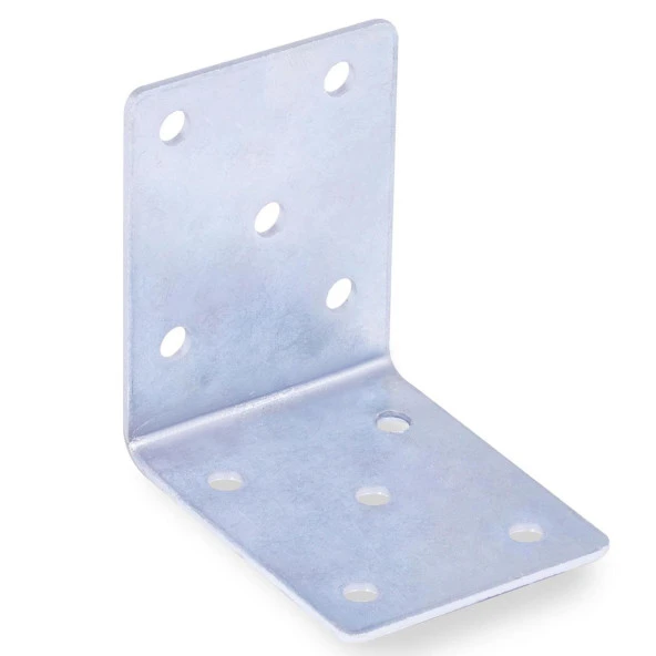 Mobilya Dolap Köşe Bağlantı Sabitleme L Demir Köşebent Gönye 50x50x40 mm (10 ADET) - 5