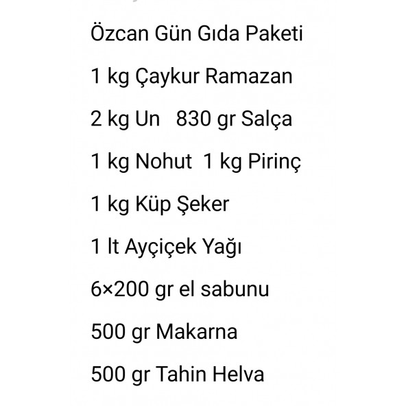 Ramazan Paketi 10 Çeşit Gıda Kolisi - 2