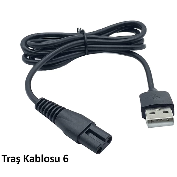 Powermaster Tıraş Makinaları İçin Usb Şarj Kablosu 1 Metre No:6 ürün görseli