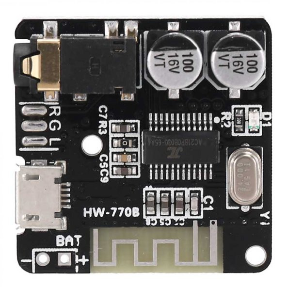 POWERMASTER OTO TEYP BLUETOOTH 5.0 KİTİ (30X30 MM) - 4