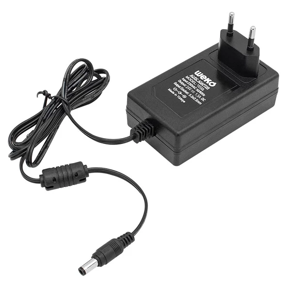 Ayt Weko 24 Volt 1.5 Amper 36 Watt Plastik Kasa Priz Tipi Adaptör 5.5x2.5 Uçlu - 5