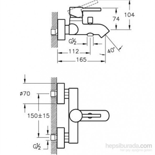 Artema Minimax S A41994 Banyo Bataryası - 2