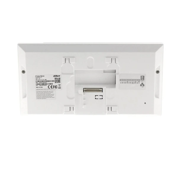 Dahua Vth2421fw-P 7 Tft Lcd Dokunmatik Ekran Çok Yönlü Mikrofon Villa Tipi İntercom İç Ünite Bayaz - Resim 2