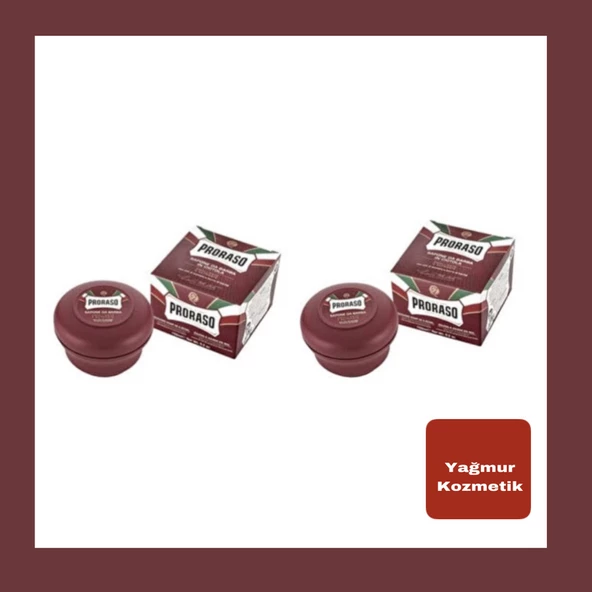 Proraso Tıraş Sabunu Sandal Ağacı Özlü 150ml.150ml 2li Set