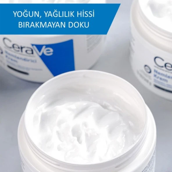 Cerave Nemlendirici Krem Kuru Ciltler Seramid ve Hyalüronik Asit İçerikli 340 gr - 2