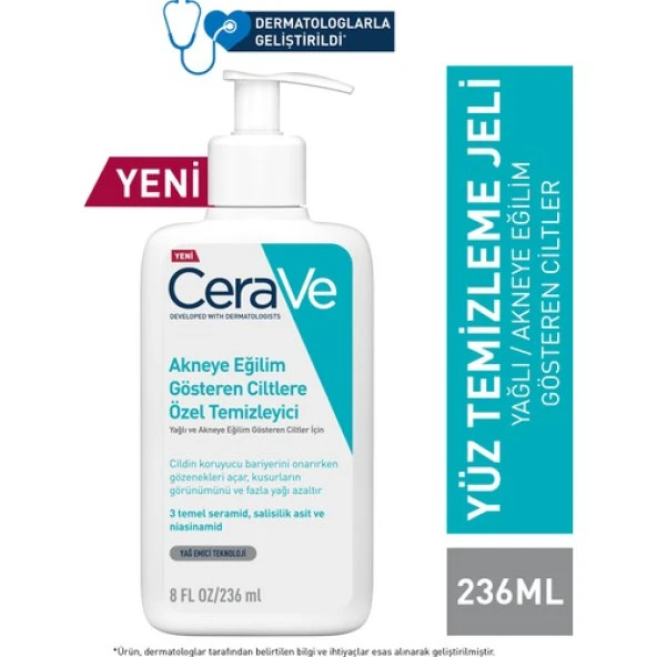 Cerave Akneye Eğilim Gösteren Ciltler Için Özel Temizleyici 236 ml