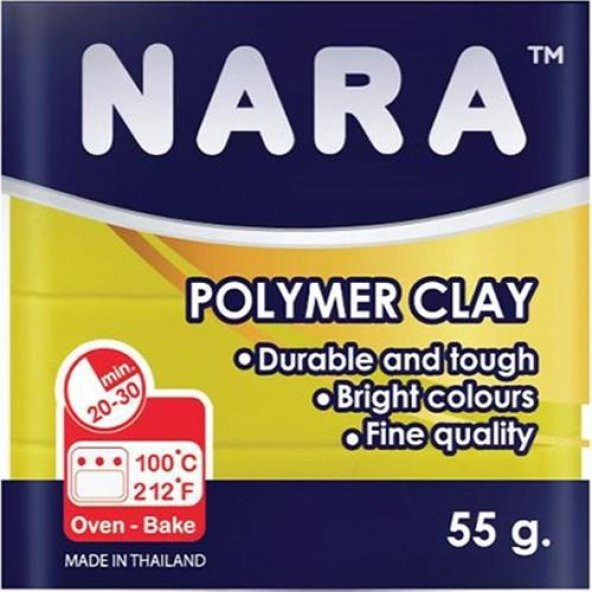 NARA POLYMER CLAY 55gr.PRIMARY YELLOW