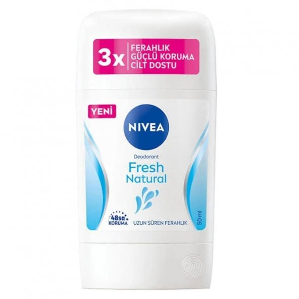 NIVEA STICK  DEODORANT BAYAN FRESH NATURAL 50 ML