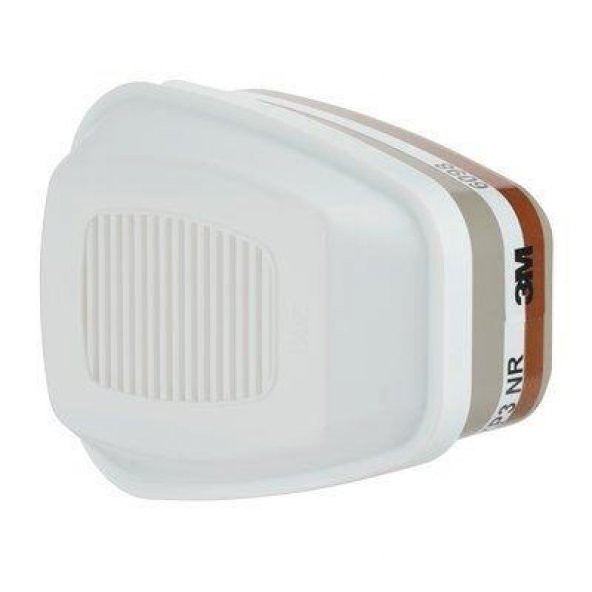 3M 6098 AX P3 Gaz Filtresi (1 Çift) - Resim 2