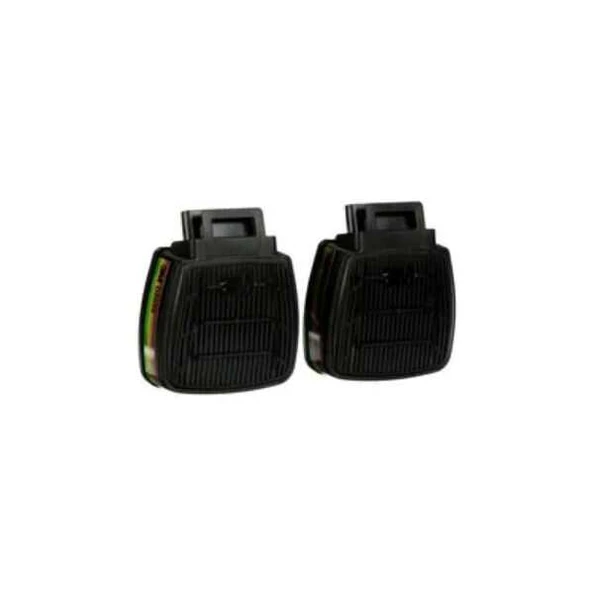 3M D8059 Secure Click Dual Flow Gaz ve Buhar Filtresi (1 Çift) - Resim 2