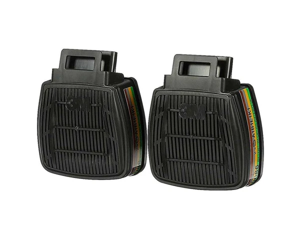 3M D8059 Secure Click Dual Flow Gaz ve Buhar Filtresi (1 Çift) ürün görseli 1