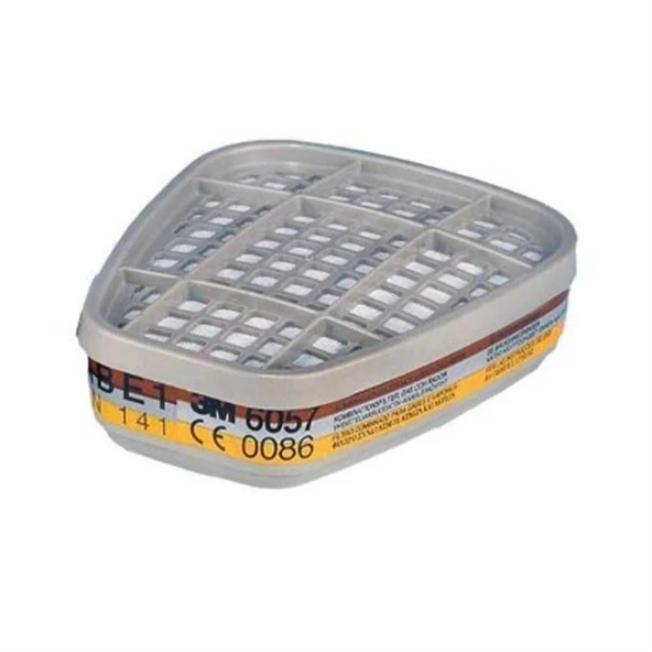 3M 6057 ABE1 Gaz ve Buhar Filtresi (1 Çift) - Resim 3