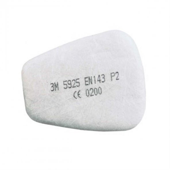3M 5925 P2 Toz ve Sis Filtresi (1 Çift) - 2