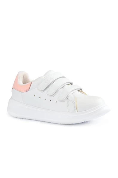Vicco Mari 346.F23Y.173 Kız Çocuk Sneaker Ayakkabı Beyaz Pudra 32-37