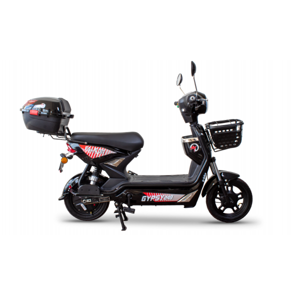 FALCON ELEKTRİKLİ MOTOSİKLET FALCON GYPSY 249 SİYAH