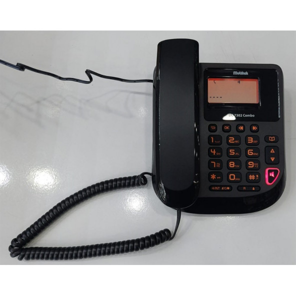 Multitek Ekranlı Masaüstü Kablolu Telefon