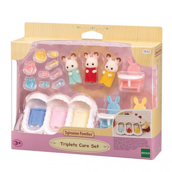 Sylvanian Families Üçüzler Bakım Figür Seti - 6