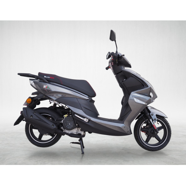 MOTOLUX W46 50CC BENZİNLİ SCOOTER GRİ - 4