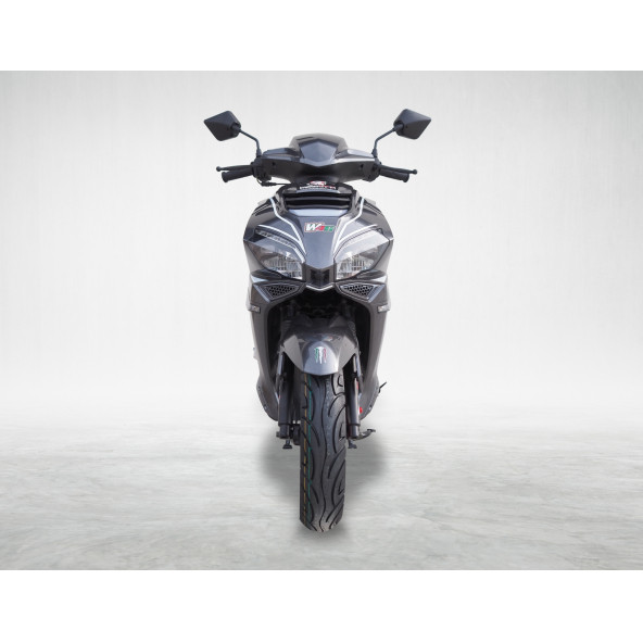 MOTOLUX W46 50CC BENZİNLİ SCOOTER GRİ - 5