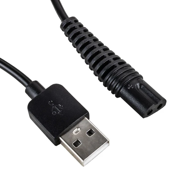 Ayt Tıraş Makinaları İçin Usb Şarj Kablosu 1 Metre No:8 - Resim 4