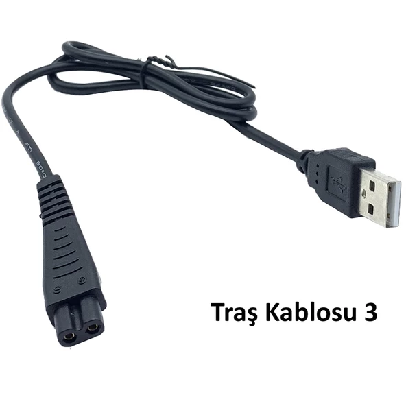Ayt Tıraş Makinaları İçin Usb Şarj Kablosu No:3