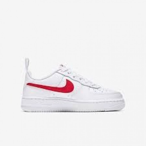 Nike Air Force 1 '07 Spor Ayakkabı Beyaz Kırmızı