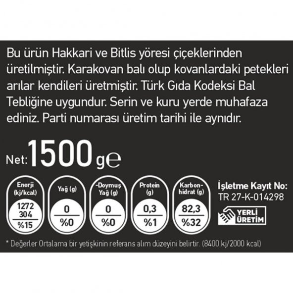 Karakovan Petek Balı 600 Gr - 3