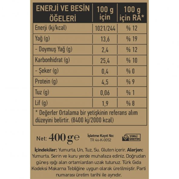 Ev Yapımı  Sebzeli Erişte 400 Gr - 3