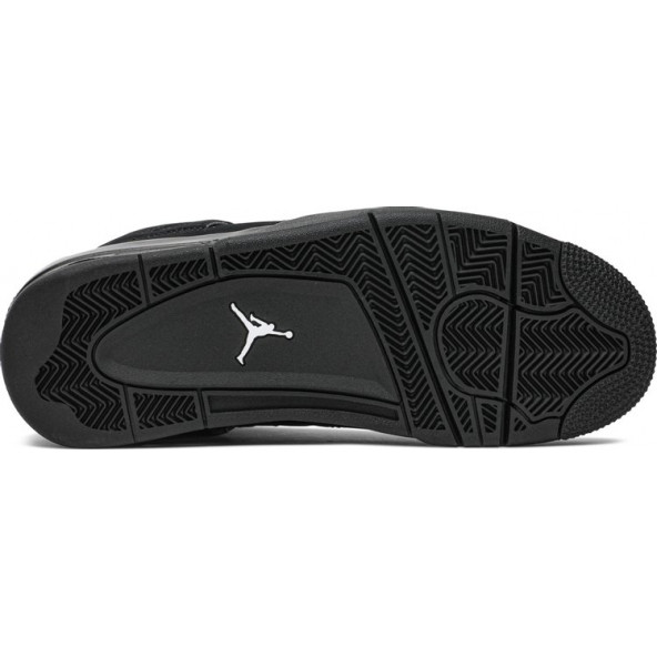 Nike Air Jordan 4 Retro Black Cat Erkek Spor Ayakkabı - 3