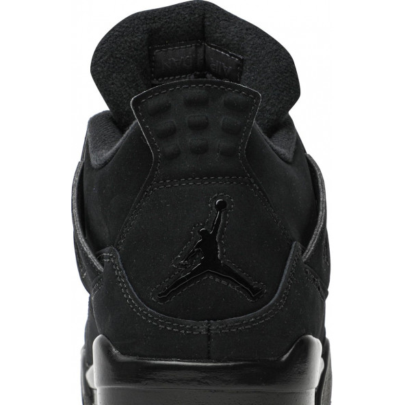 Nike Air Jordan 4 Retro Black Cat Erkek Spor Ayakkabı - 5