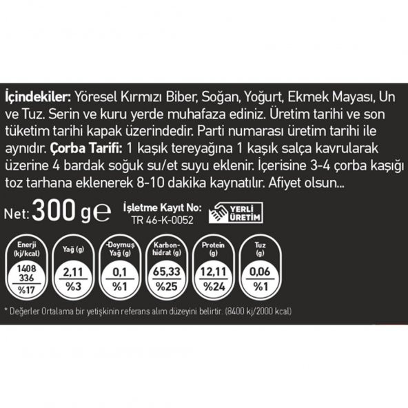 Çorbalık Un Tarhanası 300 Gr - 3
