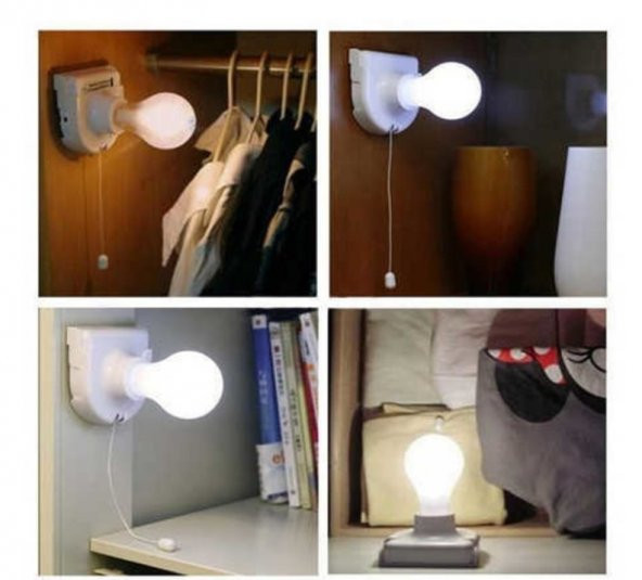 Insta Bulb Kapı ve Duvara Monte Edilen Büyük Boy Led Ampül - 2