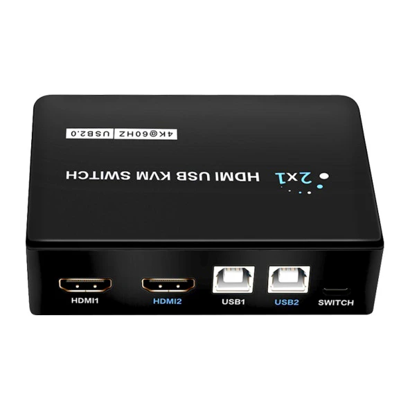 Powermaster PM-11789 4K Hdmi Usb Kvm Switch 2x1 - 5