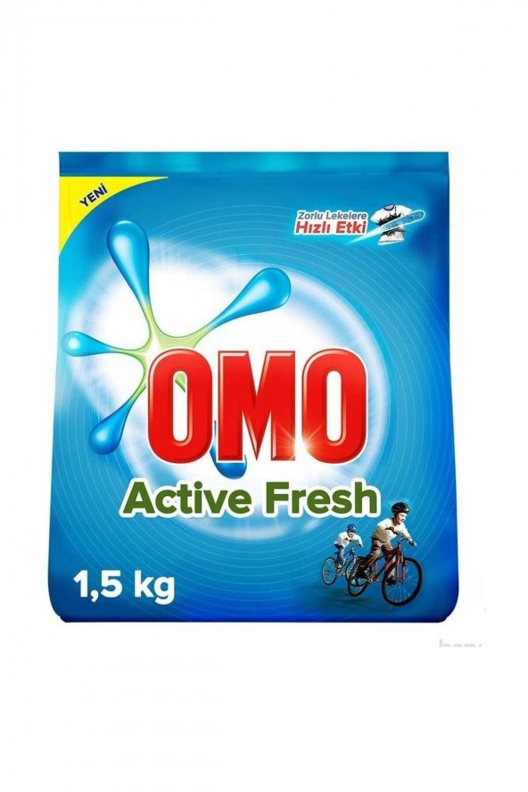 Omomatik 1,5 KG Active Fresh Beyazlar