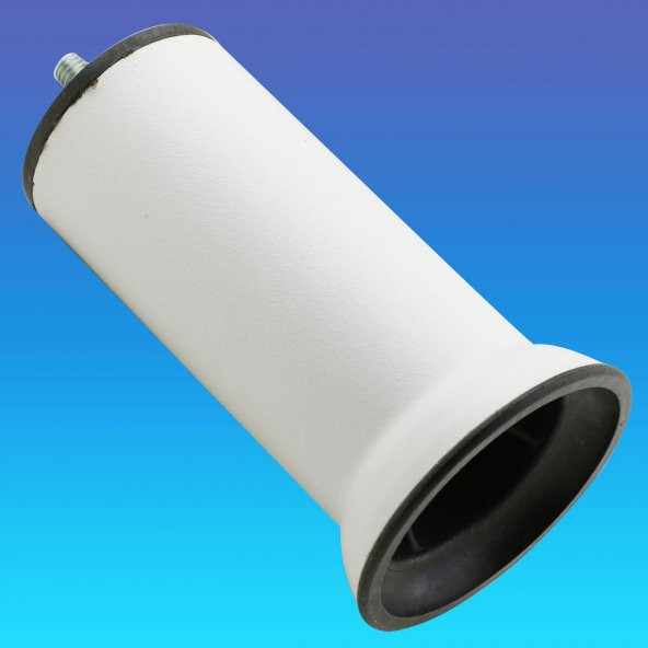 Mobilya Metal Yatak Kanepe Baza Koltuk Orta Destek Ayağı M8 Civata Beyaz Metal Ayak 12 Cm - Resim 5