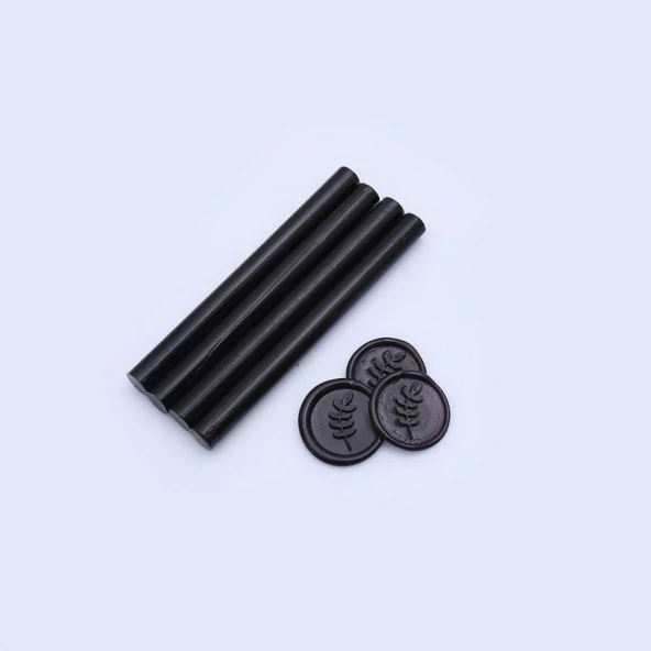 Mühür Mumu Çubuk 11mmx120mm 10 lu Paket Model: 302 ZİFT SİYAH - 2