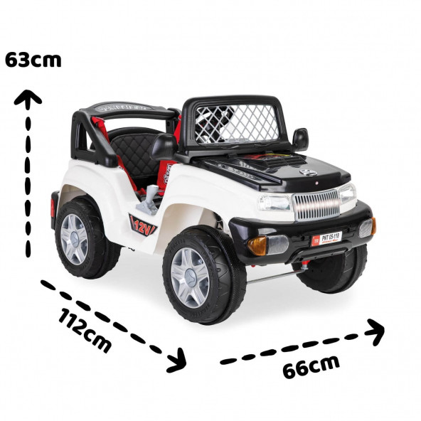 Pilsan 05-118 Panther Uzaktan Kumandalı 12 V Akülü Araba - 3