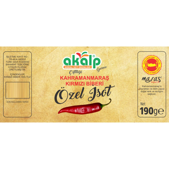Özel Üretim İsot Biber 190 Gr - 2