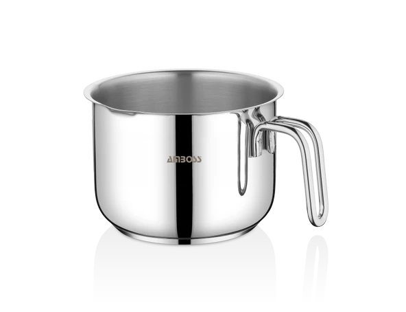 Amboss Saphire Long Paslanmaz Çelik Sütlük 14 cm - Resim 2