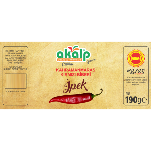 Kırmızı İpek Biber 190 Gr - 2