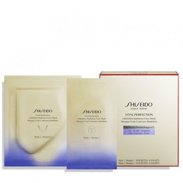 Shiseido Vital Perfection LiftDefine Radiance Face Maske