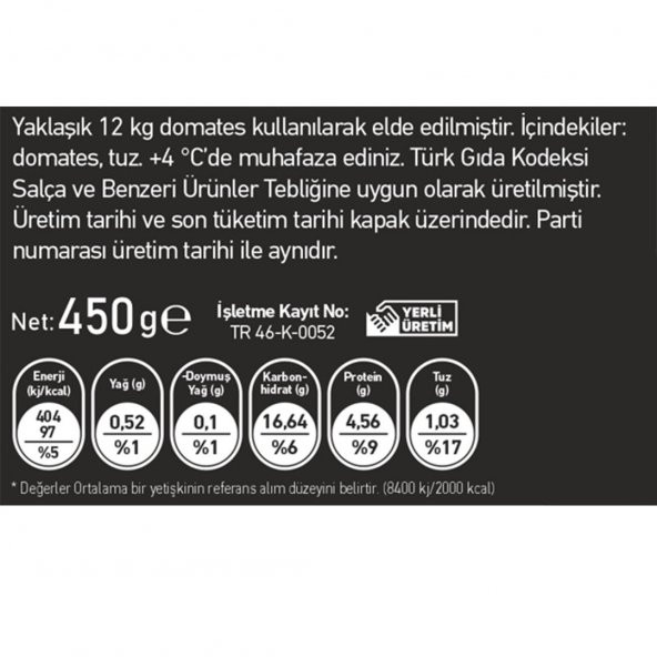 Ev Yapımı Konsantre Domates Salçası 450 Gr - 3