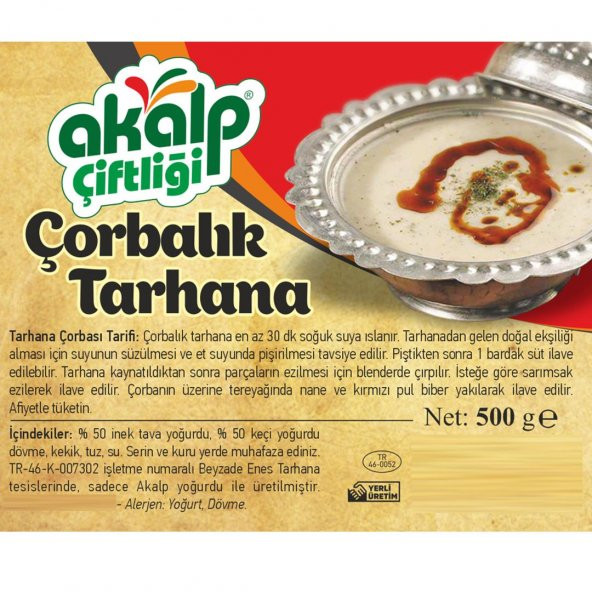 Çorbalık Tarhana 500 Gr - 2