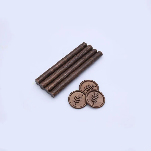 Mühür Mumu Çubuk 11mmx120mm 10lu Paket Model:541 SEDEF KOYU BRONZ - Resim 2