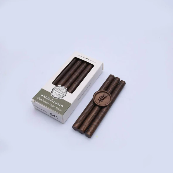 Mühür Mumu Çubuk 11mmx120mm 10lu Paket Model:541 SEDEF KOYU BRONZ - Resim 3