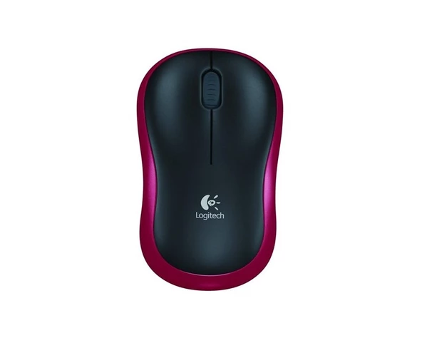 Logitech M185 Kablosuz Mouse Siyah-Krmz 910-002237