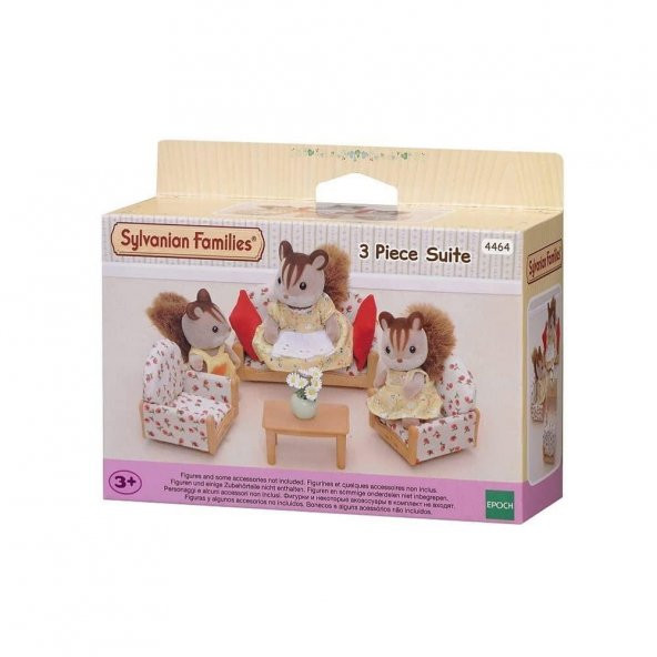 Sylvanian Families Üç Parça Koltuk Takımı Oyun Seti - 2