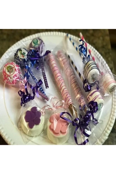 ŞEKERCİYAŞAR Ince Uzun Parmak Jelatin Lolly Şeker Poşeti 25 Adet - 3