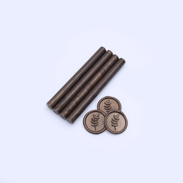 Mühür Mumu Çubuk 11mmx120mm 10 lu Paket Model: 543 BRONZ ALTIN - Resim 2