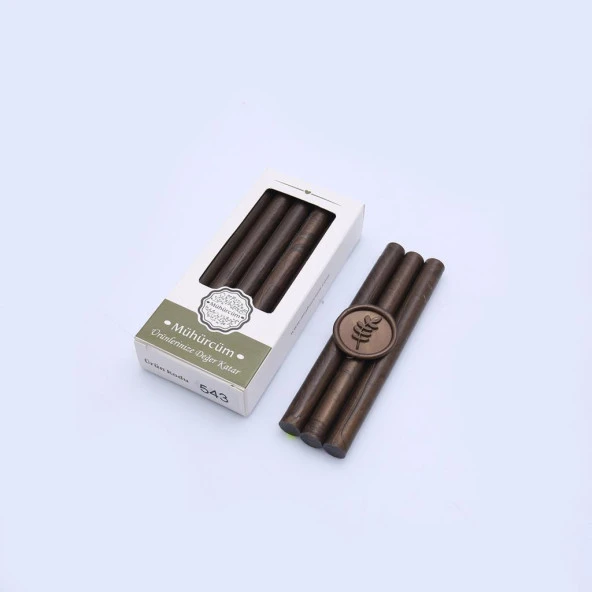 Mühür Mumu Çubuk 11mmx120mm 10 lu Paket Model: 543 BRONZ ALTIN - Resim 3